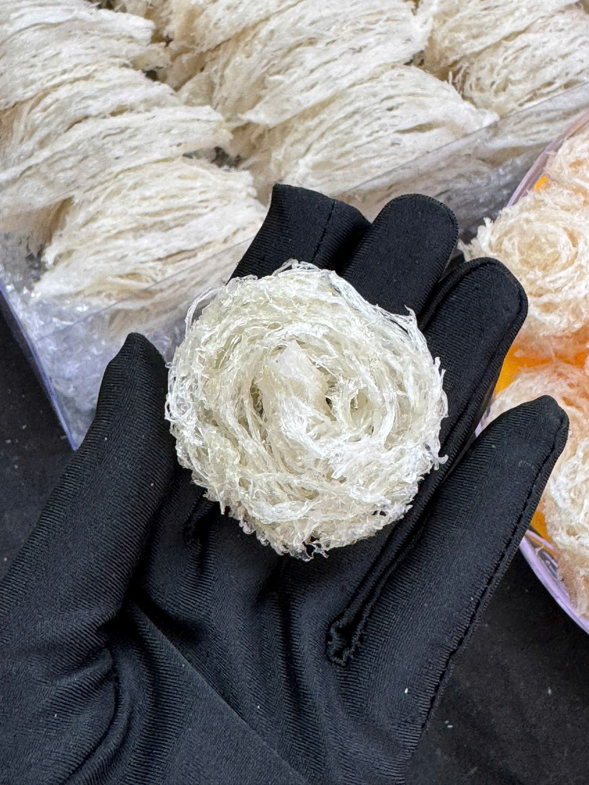 Yến tinh chế hoa hồng